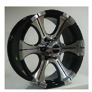 Powcan BK 189 8.5x18inç 6x139.7 Black Machined Çelik Jant