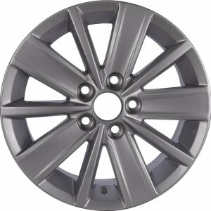 TL-0140 6x15inç 5x100 ET40 57.1 SILVER Machıned Replika Çelik Jant