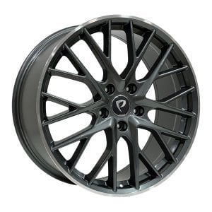 BK 5541 9.5X21İNÇ  5X130 ET71 71.6 GUN MACHINED XL ÇELİK JANT