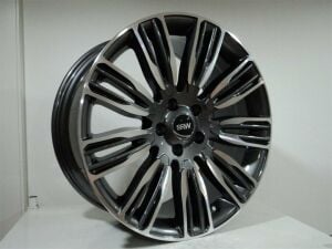 SRW 9001 9.5x20inç 5x120 ET45 72.6 GUN Machıned Replika Çelik Jant