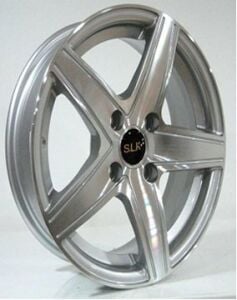 SLK Slk 1105 6x14inç 4x100 et35 73.1 Sılver Machined Çelik Jant