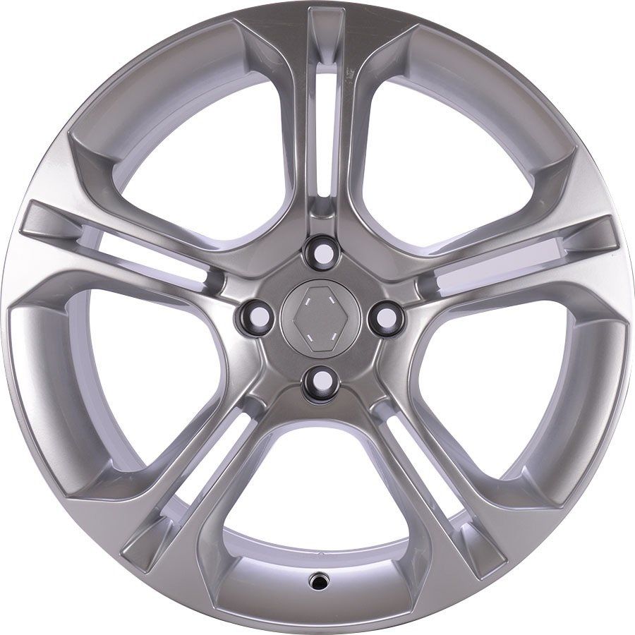 POWCAN BK-875 6.5x15inç 4x100 ET40 60.1 SILVER Machıned Replika Çelik Jant