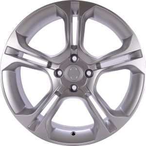 POWCAN BK-875 6.5x15inç 4x100 ET40 60.1 SILVER Machıned Replika Çelik Jant