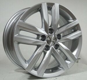 TL-0482 6x15inç 5x100 ET40 57.1 SILVER Machıned Replika Çelik Jant