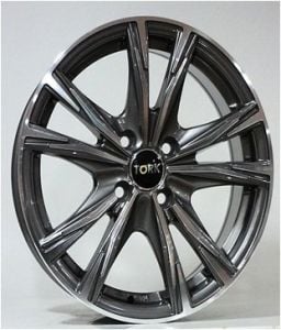 Megatork TORK 2750 6.5x15inç 4x100 et35 73.1 Gun  Machined Çelik Jant