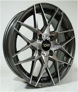 Megatork TORK 2790 6x14inç 4x108 et25 65.1 Gun  Machined Çelik Jant