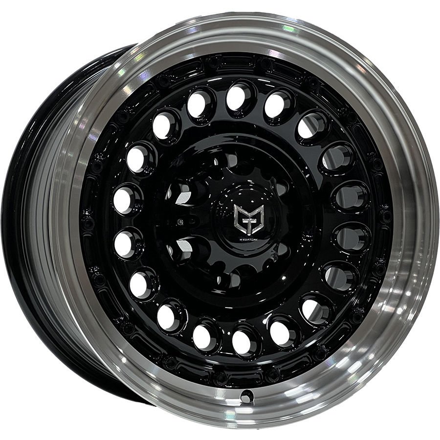 TORK 2846  9X17İNÇ  6X139.7 ET-15 110 BLACK LIP MACHINED ÇELİK JANT