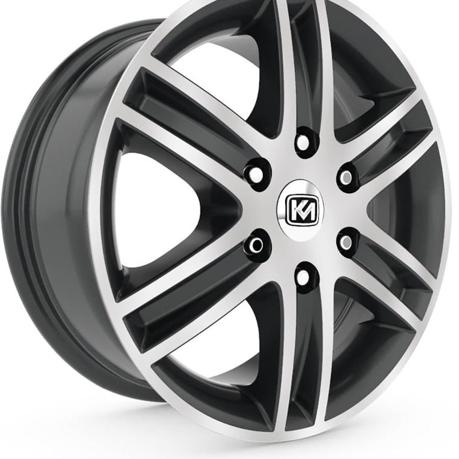 KM 1016 7X16 inç 6X130 ET60 84.1 BD ÇELİK JANT