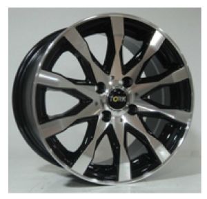 Megatork TORK 351 6x14inç 4x100 Black Machined Çelik Jant