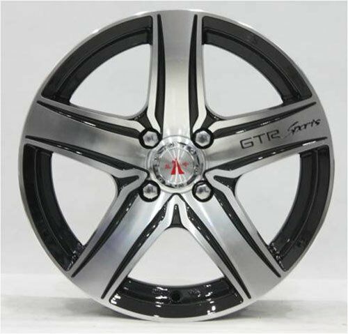 Megatork TORK 3111 6x14inç 4x108 Black Machined Çelik Jant