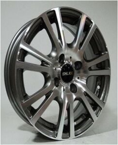 SLK Slk 1432 5.5x14inç 4x100 et40 73.1 Gun Machined Çelik Jant