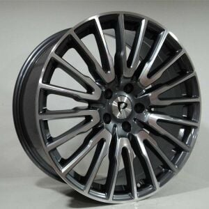 BK-5195 10x20inç 5x112 ET40 66.6 GUN MACHİNED  REPLİKA Çelik Jant