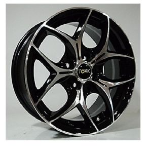 Megatork TORK 3206 6x14inç 4x114.3 Black Machined Çelik Jant