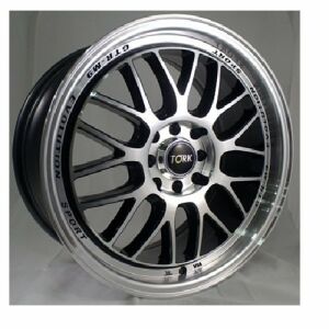 Megatork TORK 3719 6.5x15inç 4x100 Black Machined Çelik Jant