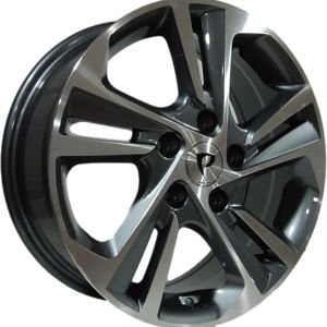 BK 5210 6.5X16 inç 5X114.3 ET41 67.1 GUN MACHINED XL çelik jant