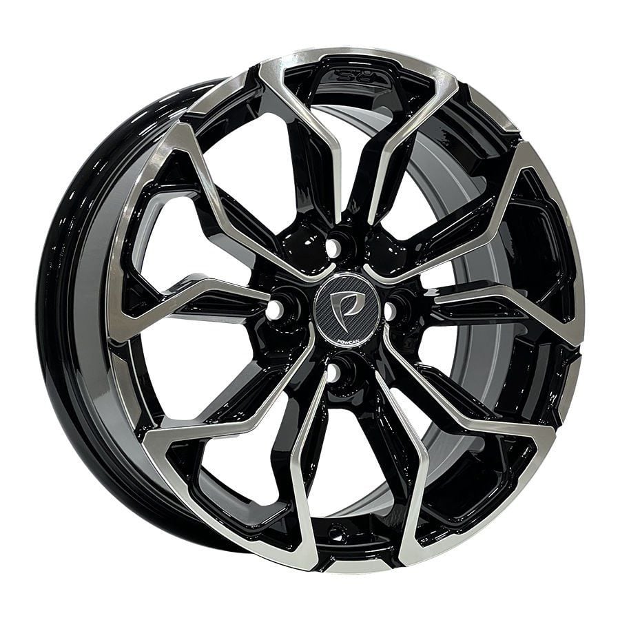 BK 1058 7X17İNÇ  5X114.3 ET40 66.1 BLACK MACHINED XL ÇELİK JANT