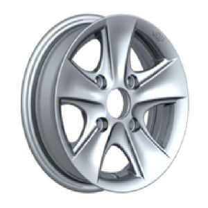Megatim TIM 1101 6x14inç 4x100 Silver Machined Çelik Jant