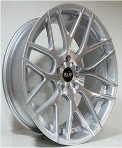 SLK Slk 1480 8.5x19inç 5x120 et34 72.56 Sılver Machined Çelik Jant
