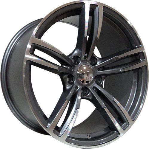 POWCAN BK 855 9.5X19inç 5X120 Et37 72.56 GUN MACHINED REPLİKA ÇELİK JANT