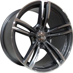 POWCAN BK 855 9.5X19inç 5X120 Et37 72.56 GUN MACHINED REPLİKA ÇELİK JANT