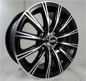 Megatork TORK 3178 6x14inç 4x100 Black Machined Çelik Jant