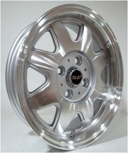 SLK Slk 1546 6x14inç 4x100 et35 73.1 Sılver Machined Çelik Jant