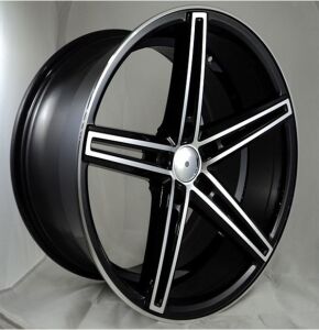Megatork TORK 3180 8.5x19inç 5x120 BLACK MACHINED  Çelik Jant