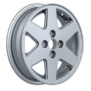 Megatim TIM 1163 5.5x14inç 4x98 Silver Machined FİAT Replika Çelik Jant