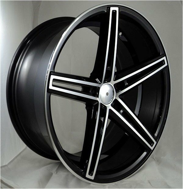 Megatork TORK 3180 8x18inç 5x112 BLACK MACHINED  Çelik Jant