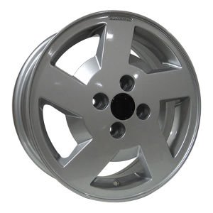 Powcan BK 856 5.5x14inç 4x98 Silver MACHİNED ÇELİK JANT