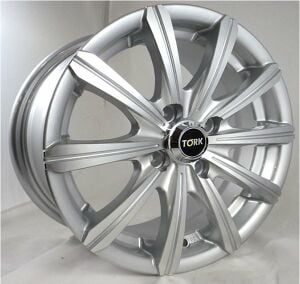 Megatork TORK 3183 5.5x13inç 4x100 Silver Machined Çelik Jant