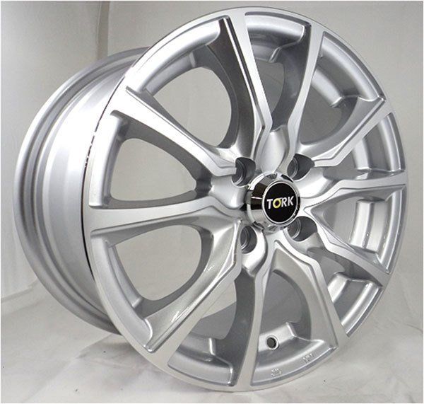 Megatork TORK 3186 6x14inç 4x100 Silver Machined Çelik Jant