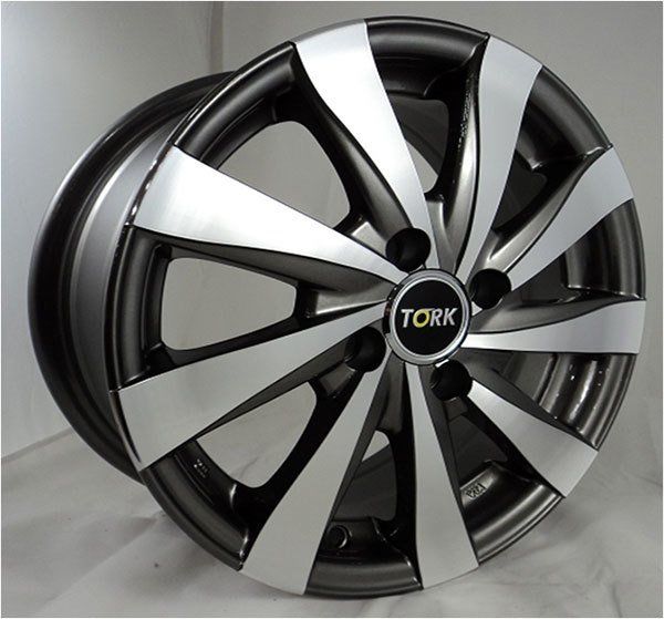 Megatork TORK 465 6x14inç 4x100 Gun Machined Çelik Jant