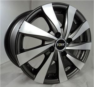 Megatork TORK 465 6x14inç 4x100 Gun Machined Çelik Jant