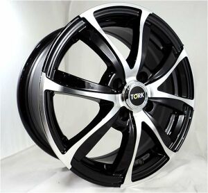 Megatork TORK 4813 6.0x15inç 4x100 Black Machined Çelik Jant