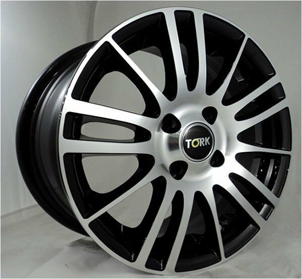Megatork TORK 615 6x14inç 4x100 Black Machined Çelik Jant
