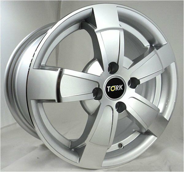 Megatork TORK 681 6x14inç 4x100 Silver Machined Çelik Jant