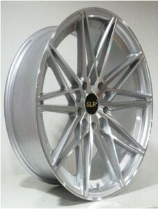 SLK Slk 1567 8x18inç 5x120 et35 72.56 Sılver Machined Çelik Jant