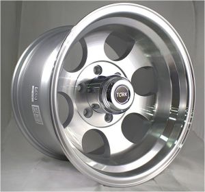 Megatork TORK 3126 10x15inç 5x114.3 Silver Machined Çelik Jant