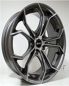 SLK Slk 1600 8.5x18inç 5x112 et45 73.1 Gun Machined Çelik Jant