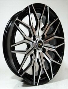 Megatork TORK 3274 6.5x15inç 4x100 et35 73.1 Black Machined Çelik Jant