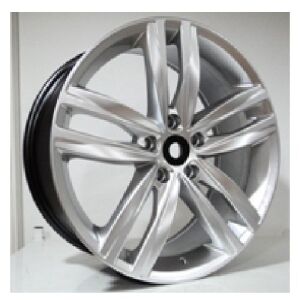 Slk SLK 1611 6.5x15inç 5x100 Silver Machined VOLKSWAGEN Replika Çelik Jant