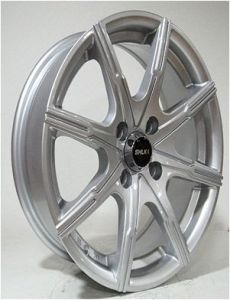 SLK Slk 1601 6.5x15inç 4x100 et35 73.1 Sılver Machined Çelik Jant