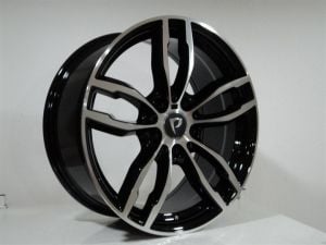 POWCAN BK 921 8x18inç 5x120 ET37 72.56 BLACK Machıned Replika Çelik Jant