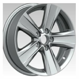 Tailong TL 5619 5.5x14inç 5x100 Silver Machined VOLKSWAGEN Replika Çelik Jant