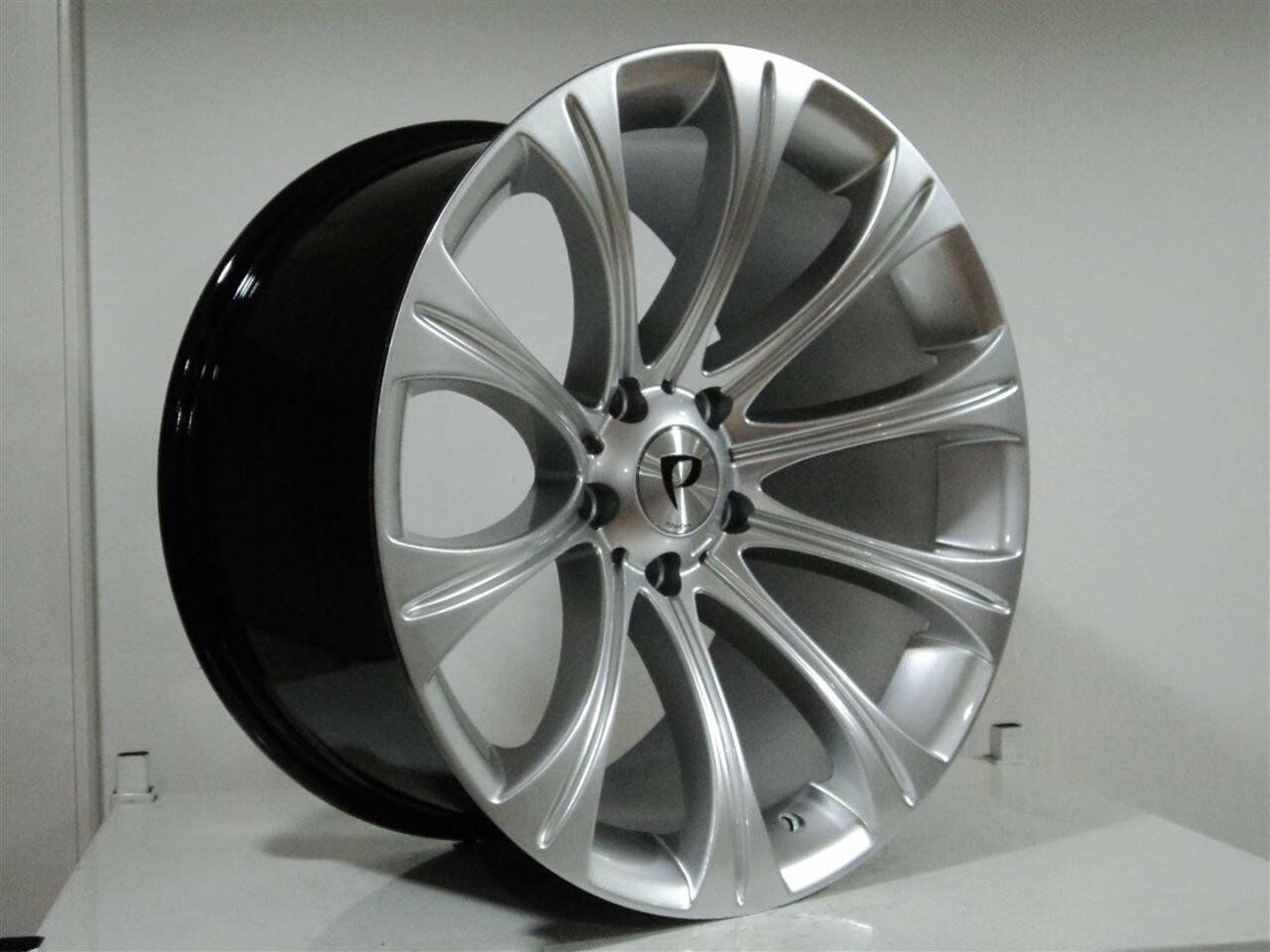 POWCAN BK 027 9x19inç 5x120 ET20 74.1 HYPER SILVER Machıned Replika Çelik Jant