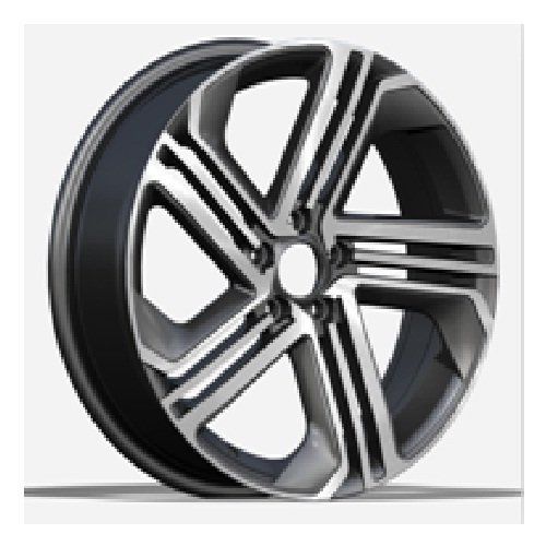 Tailong TL 5787 6.5x15inç 5x100 Gun Machined  VOLKSWAGEN Replika Çelik Jant