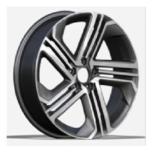 Tailong TL 5787 6.5x15inç 5x100 Gun Machined  VOLKSWAGEN Replika Çelik Jant