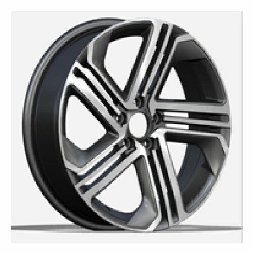 Tailong TL 5787 8x18inç 5x112 Gun Machined VOLKSWAGEN Replika Çelik Jant