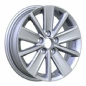 Tailong TL 0140 5.5x14inç 5x100 Silver Machined VOLKSWAGEN Replika Çelik Jant